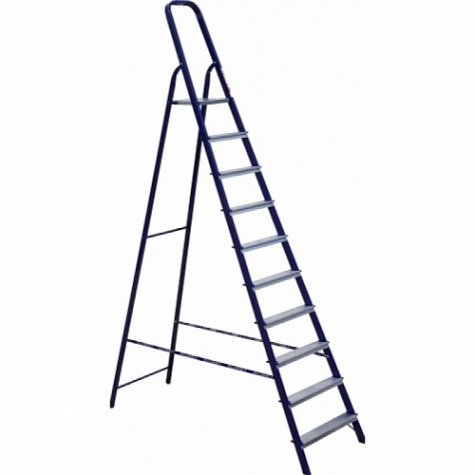 Стремянка мет. 10-ступ. ALUMET (П8410/М8410)