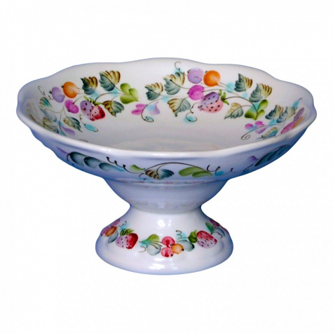 Ваза десертная Клубничка