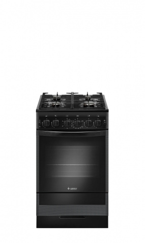 Газовая плита 4-х горелочная ГЕФЕСТ 5500.02/0115 (ан.3500/К32) чер.фас.с/рис.