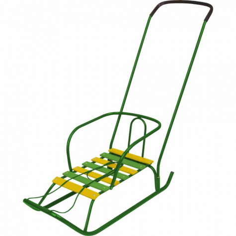 Санки со спинкой Ветерок2 В2 (7001)