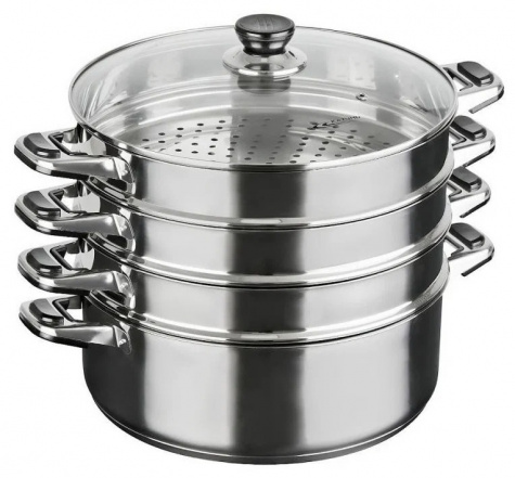 Мантоварка нерж. АЛТЫН d30 4-х секц. КТ-304АТ