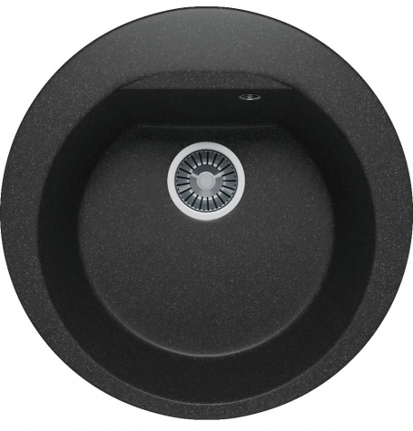Мойка гранит. Tolero Gelcoat Ronda-520 черная (36956)