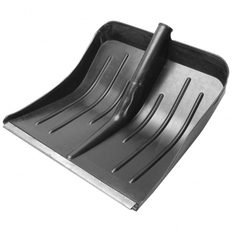 Лопата снегоуборочная пластиковая с кромками КРАСНОДАР 8750