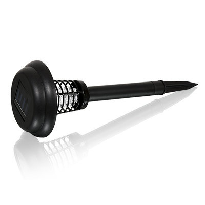 Лампа-ловушка от комаров уличная на солнечных батареях HELP (80416)