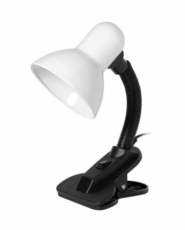 Светильник настольный SMARTBUY Е27 (SBL-DeskL01-White) на прищепке