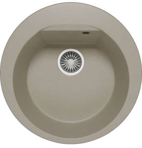 Мойка гранитная Tolero Gelcoat Ronda-520 серая (36958)