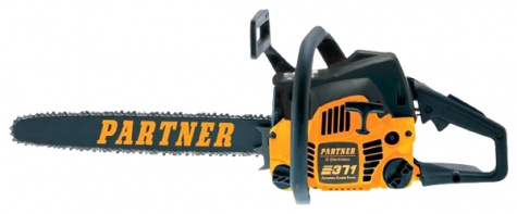 Бензопила Partner 371 хром (16"/1,4кВт)