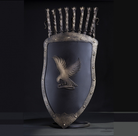 Щит подставка кованый "Орел" (БП-00000714)