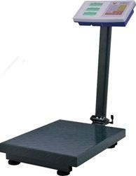 Весы коммерческие напольные электронные УМНИЦА ВТЭ-150кг П (со стойкой)