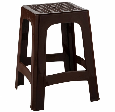 Табурет пл. ЭЛЛАСТИК шоколад