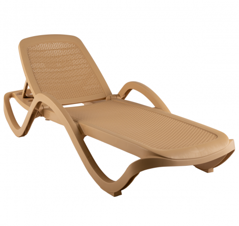 Шезлонг пл. КАПРИ бежевый
