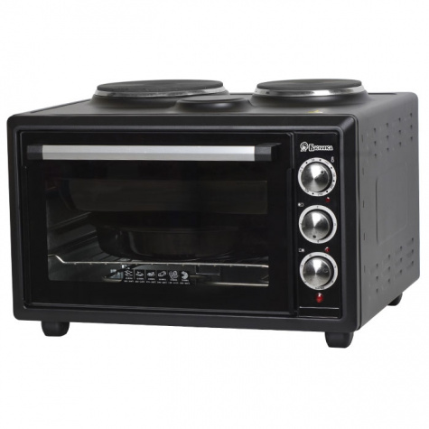 Духовка эл. ВАСИЛИСА  ВС-2К39 -1.3кВт (2-коф./3реж./чёр.)