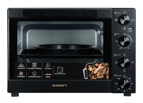 Духовка эл.Kraft KFC-MO 6010 HRKBL