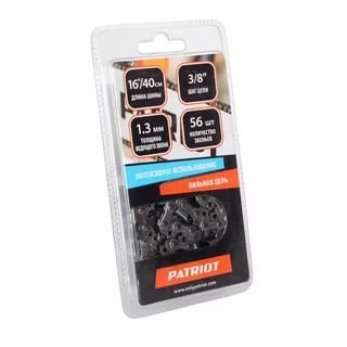 Цепь Patriot 3/8 1.3 (1цепь-56звеньев) блистер (91VS-56E)