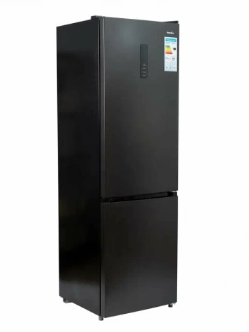 Холодильник SMILE SRF378DI нерж (FNF, дисплей)=просл