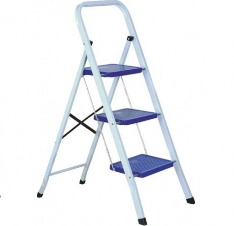 Стремянка стальная 3-ступ.широкие ALUMET (МК803С) 