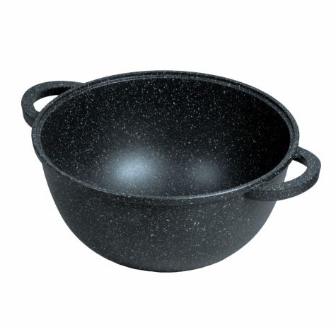 Казан Горница 300/170 мм, 8л., литые ручки, без крышки, серия "Гранит"