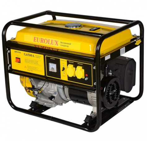 Генератор бензиновый G6500A Eurolux