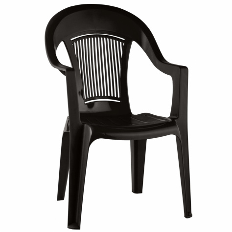 Кресло пл. ELLASTIC-PLAST шоколад