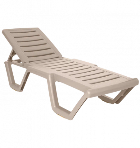 Шезлонг АТЛАНТ Элластик Грэй